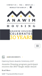 Mobile Screenshot of anawimhousing.org